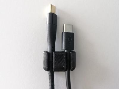 USB Cable Holder   