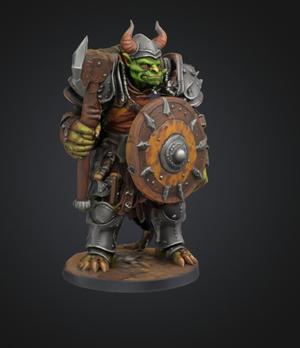 FREE goblin heavy warrior game rpg