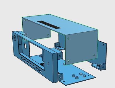 Volumio/Picore player/other Rpi + Waveshare 17916 case