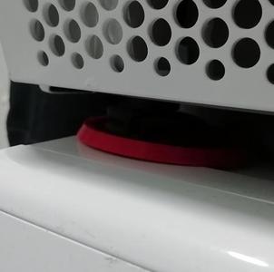 washing machine - dryer stack tpu damper