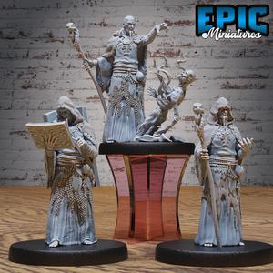 Necronomicon Heir Set ‧ DnD Miniature ‧ Tabletop Miniatures ‧ Gaming Monster ‧ 3D Model ‧ RPG ‧ DnDminis ‧ STL FILE