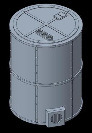 Refinery tanker modular for 40k tabletop