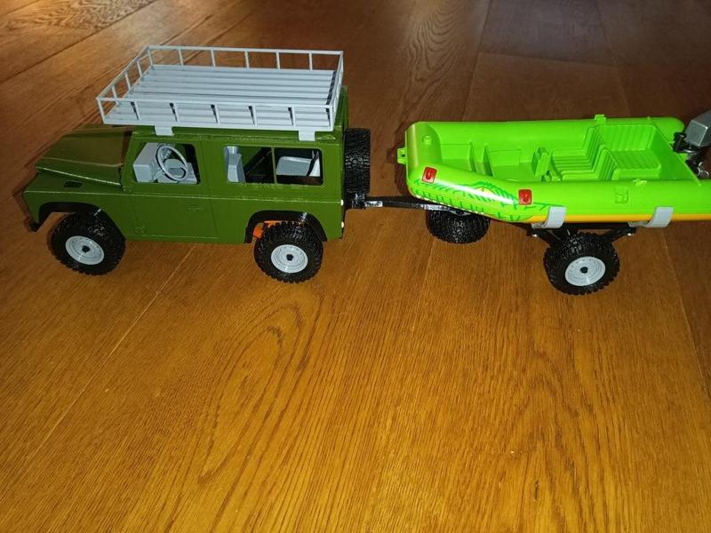 3Dsets Landy Mini addon, Trailer + Towbar