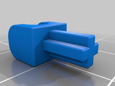 Lego compatible axle to mixel adapter