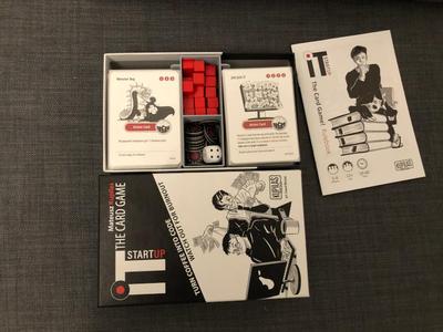 IT Startup, The Card Game -  insert
