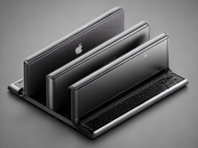 Vertical dual laptop/tabled stand