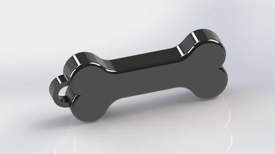Collar de hueso para perro