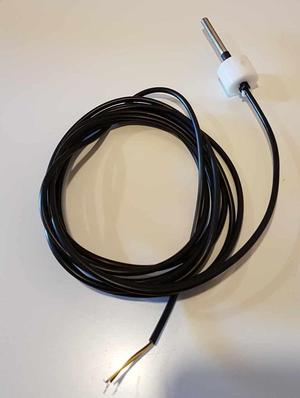 DS18B20 mount for radiation shield