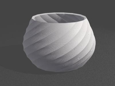 Spiralized Plant Pot