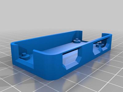 PiZeroCase Open Camera Slot with T Slot Rails