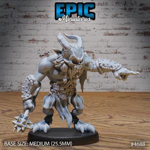 Skull Bear Command ‧ DnD Miniature ‧ Tabletop Miniatures ‧ Gaming Monster ‧ 3D Model ‧ RPG ‧ DnDminis ‧ STL FILE