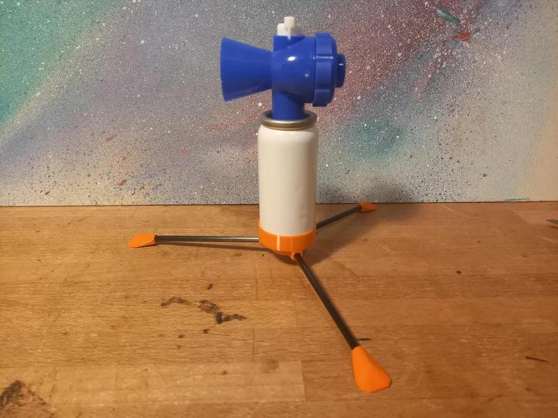Air horn canister stand, v2   