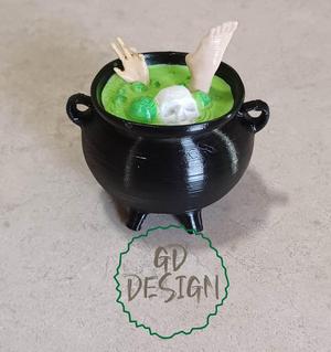 Cauldron Skull Hand And Foot