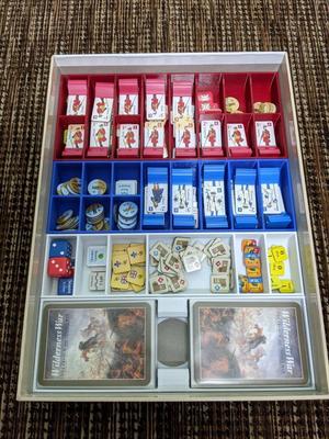 Wilderness War Organizer - GMT 3rd Printing 2015