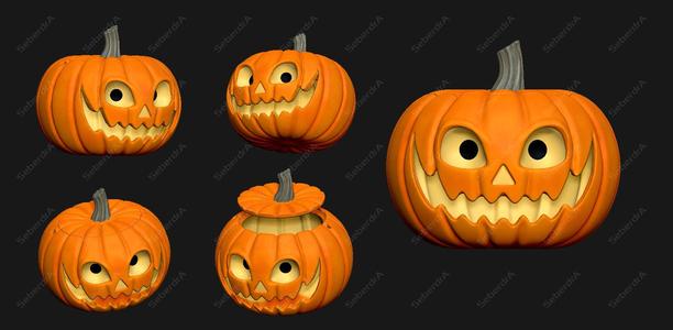 Eye Tracking Jack o Lantern