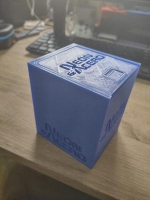 Neón y Acero Caja para cartas