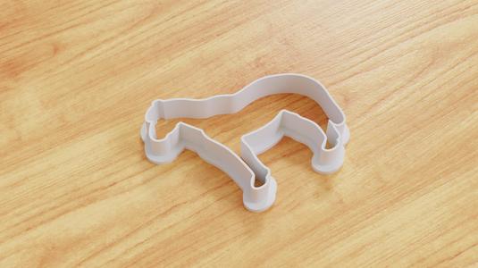 British Spotted Pony Cookie Cutter (Multiple Sizes Available)