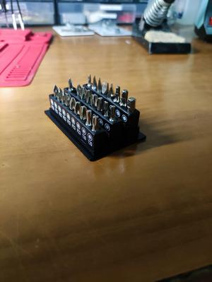 Bits holder with their case