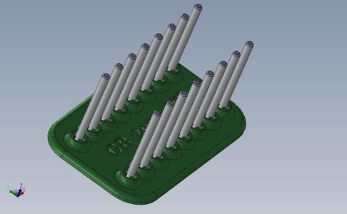 Straw - Holder/Dryer