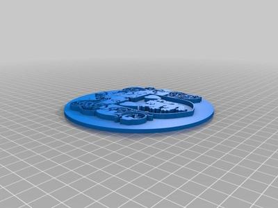 Trull Crest on Circle