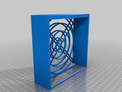 Customizable Fan Case with Grill Cover