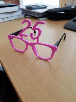 25th birthday glasses