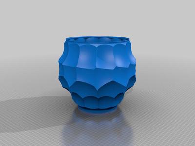 round voronoi lampshade