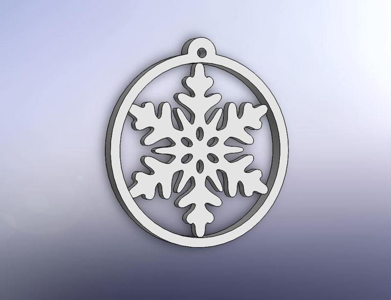 Christmas Snowflake Decoration