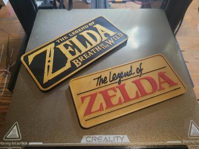 Zelda Original NES Game Magnet/Decal
