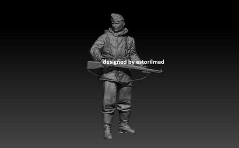 WW2 GERMAN SOLDIER WINTER STALINGRAD