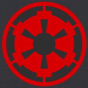 Star Wars Imperial Crest Colorized
