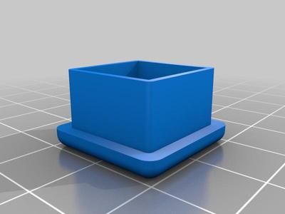 Bouchon tube 20x20mm