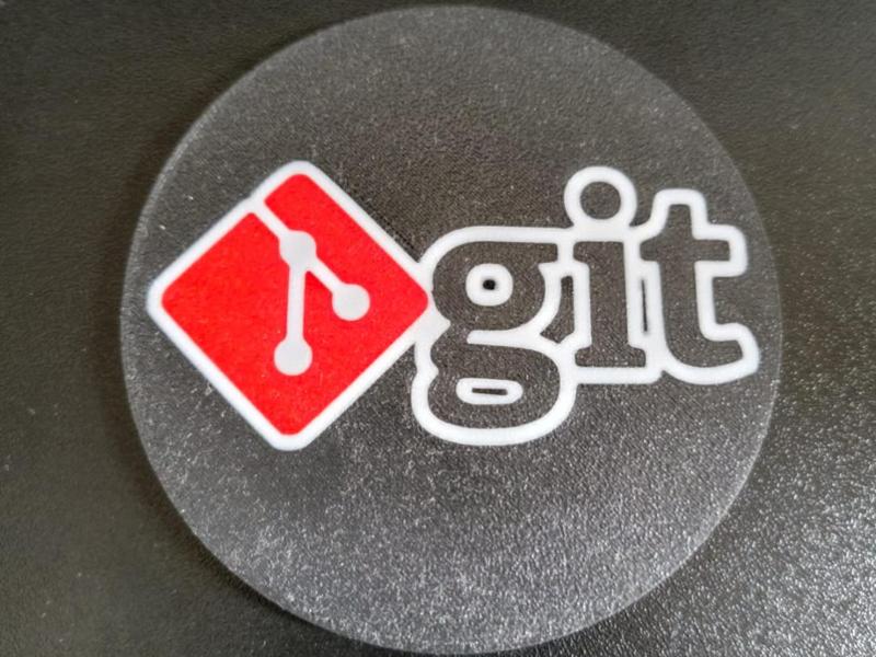 Git Logo Coaster 