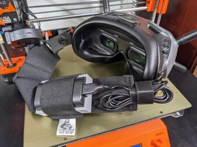 DJI FPV Goggles V2 Fatstraps Battery Holder