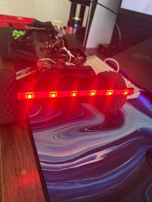 Arrma Fury Mega Backlight Mount