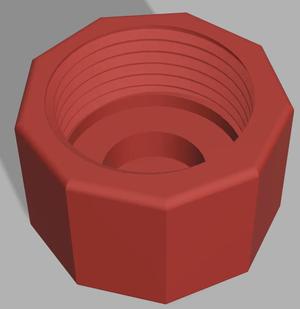 Dust Cap for DIN Scuba Regulators   