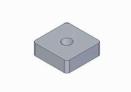 Spacer for DIN spec cable chains 