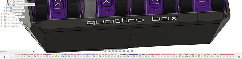 QuattroBox split logo