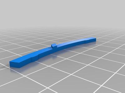 volkswagen (vw) golf air deflector (no hole)