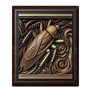 Cockroach animal wall art relief wall decor