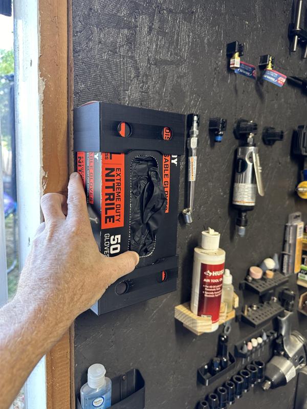 3D print Wall Mount Glove Holder - Harbor Freight