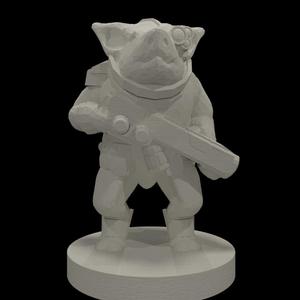 Pigman Commando (18mm scale)