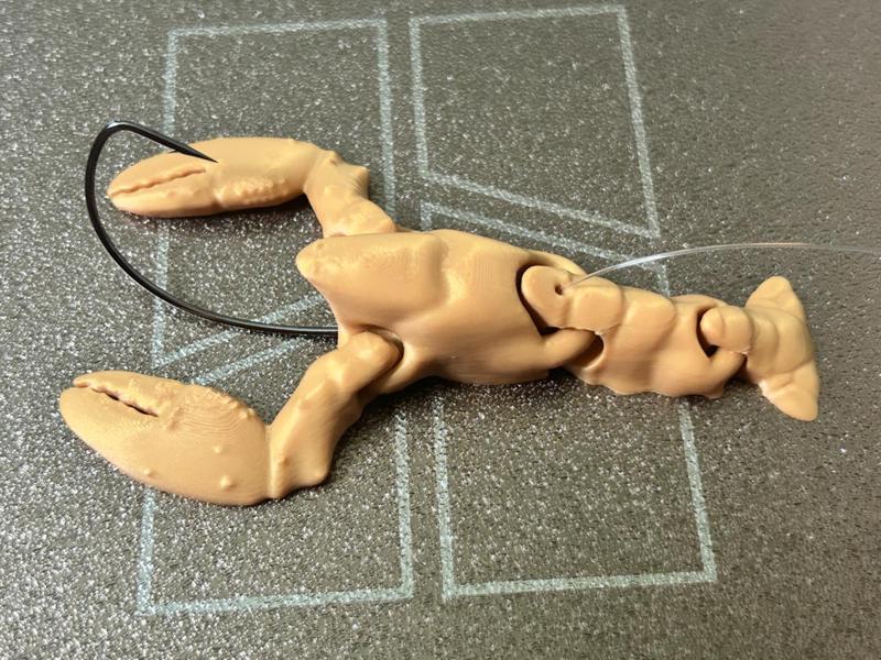 Fishing realistic Crawdad Lure 