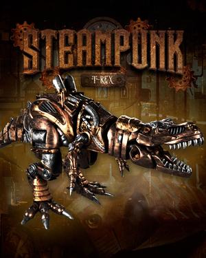 Steampunk Articulated T-Rex