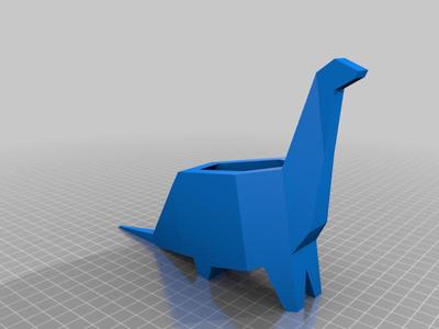 Dinosaur pen holder
