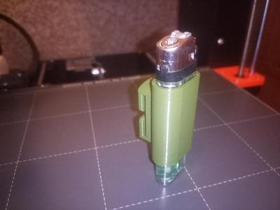 Lighter holder on Molle (Držák zapalovače na Molle)   