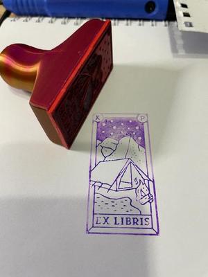 Parametric stamp handle   