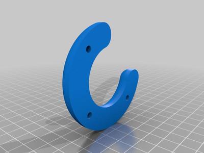 Lindam stair gate wall mount brackets