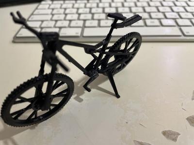 Bike Stand for Snap-Together Model Mountain Bike