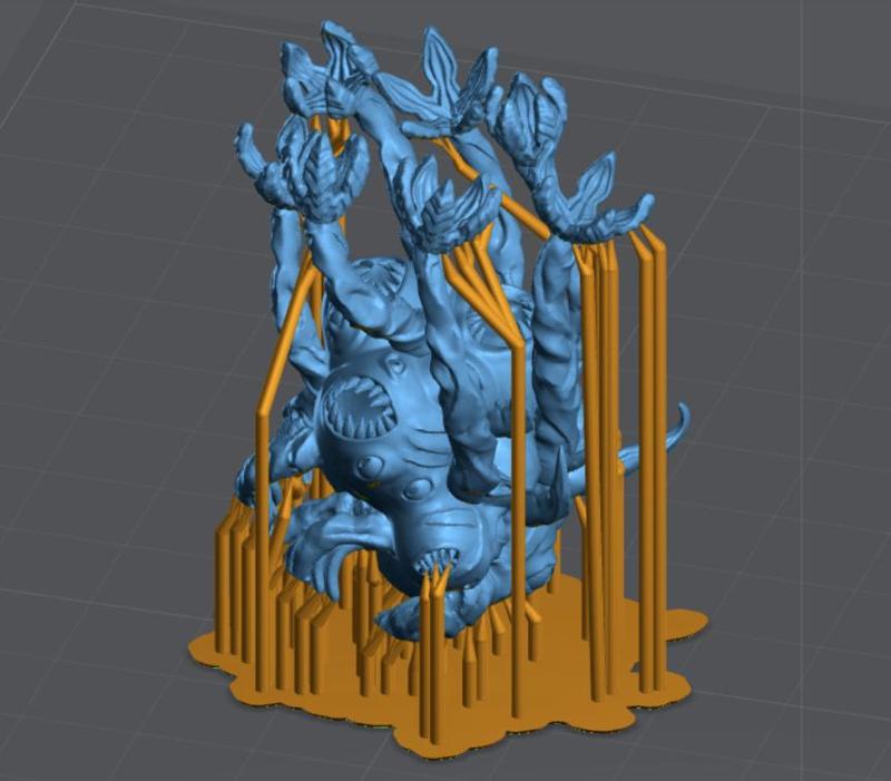 Gloomhaven Blood Horror (Resin pre-supported)